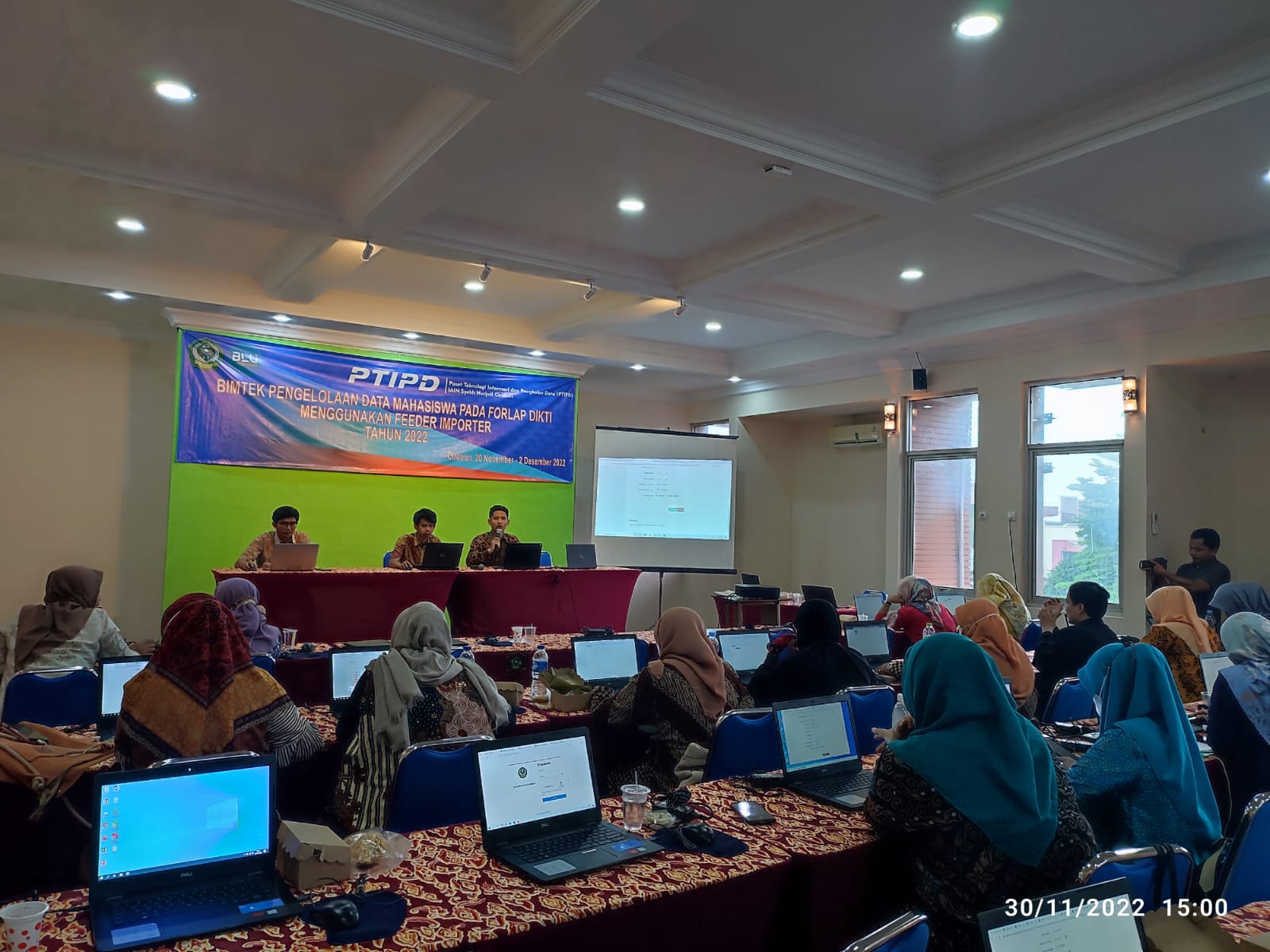 BIMTEK Pengelolaan Data Mahasiswa IAIN Syekh Nurjati Cirebon Tahun 2022 pada Forlap Dikti