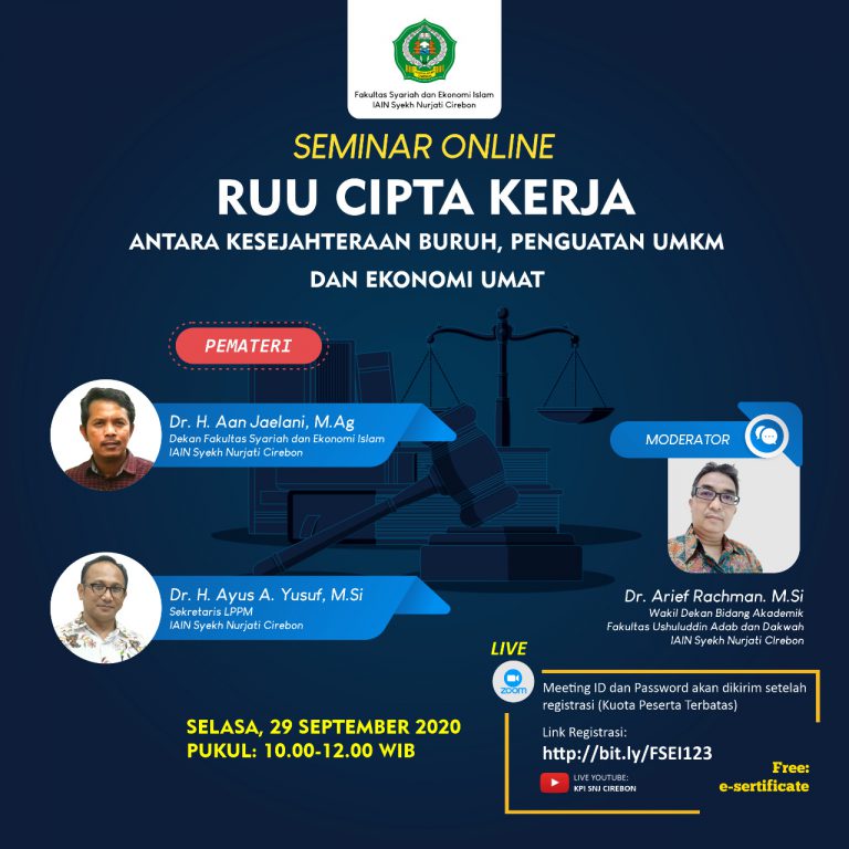 SEMINAR RUU CIPTA KERJA