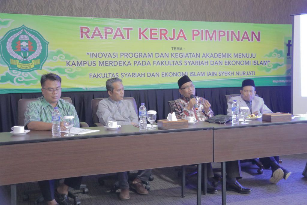 RAPAT KERJA PIMPINAN (RAKERPIM) FAKULTAS SYARIAH DAN EKONOMI ISLAM IAIN SYEKH NURJATI CIREBON