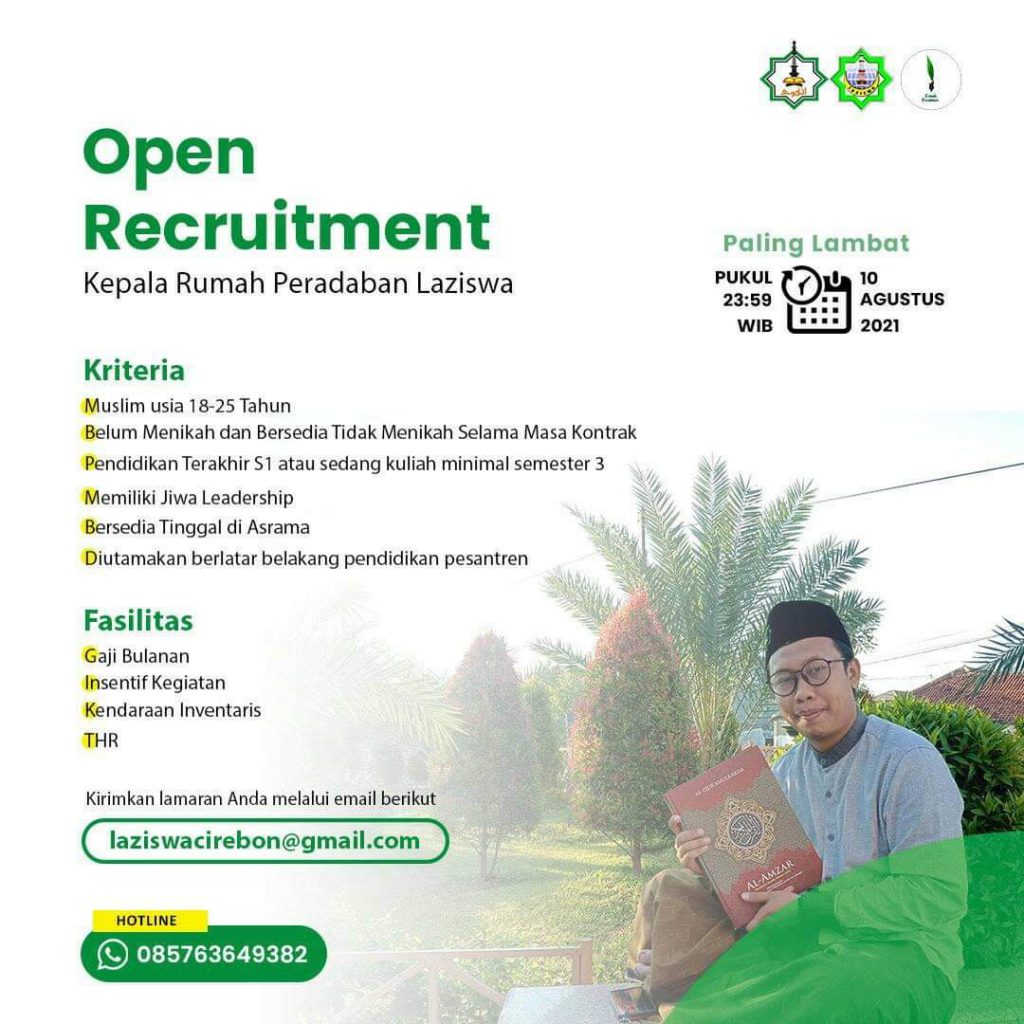 Lowongan Kerja Laziswa At Takwa Kota Cirebon
