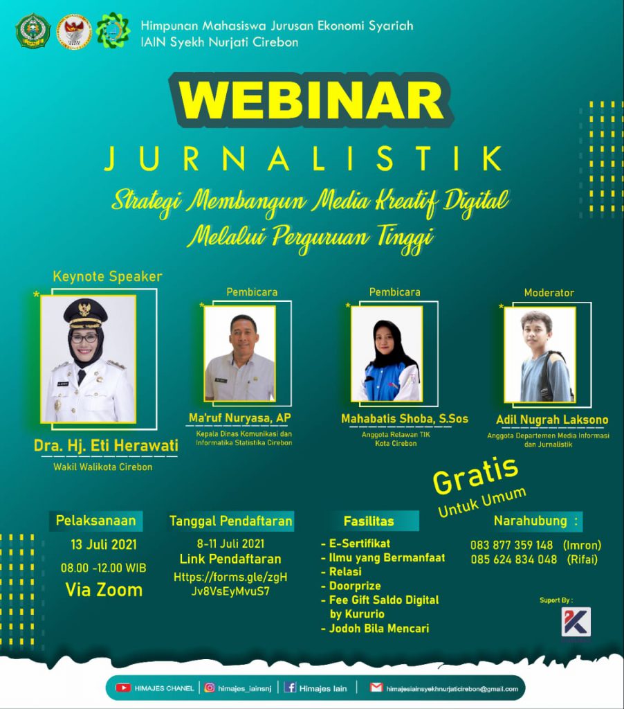 WEBINAR JURNALISTIK HIMAJES