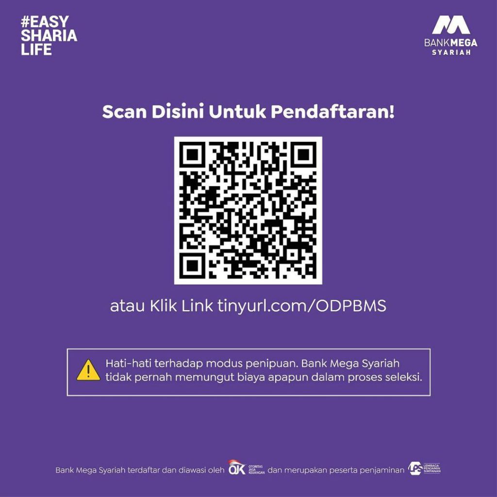 LOWONGAN BANK MEGA SYARIAH