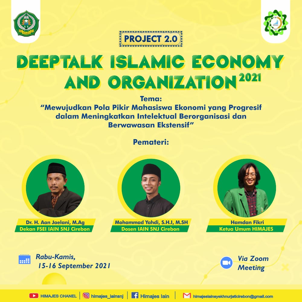 DEEP TALK ISLAMIC ECONOMIC AND ORGANIZATION 2021