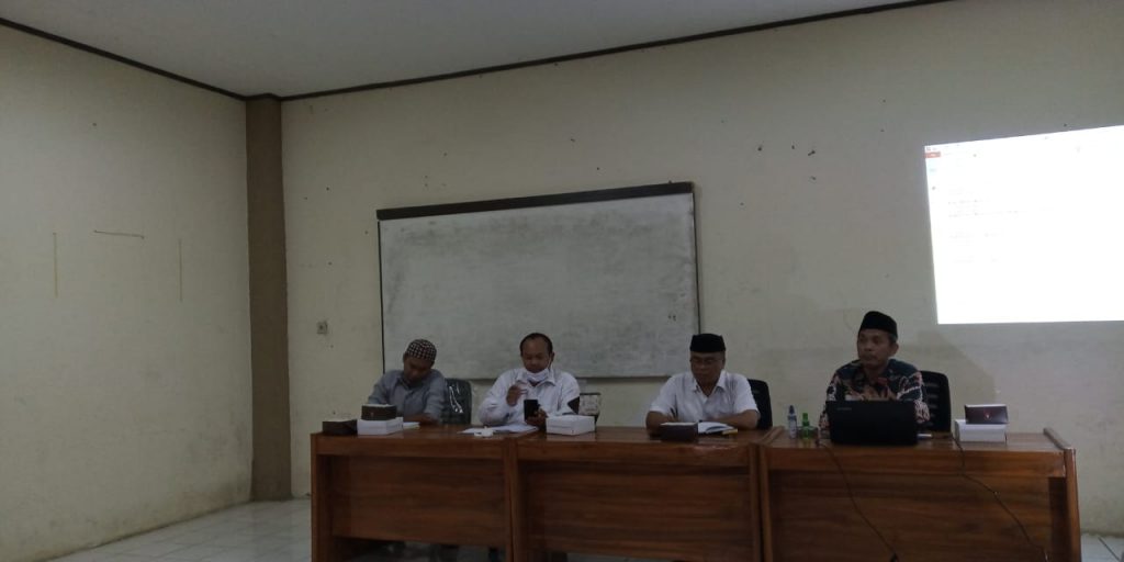 RAPAT EVALUASI DAN SINKRONISASI ANGGARAN TAHUN 2020