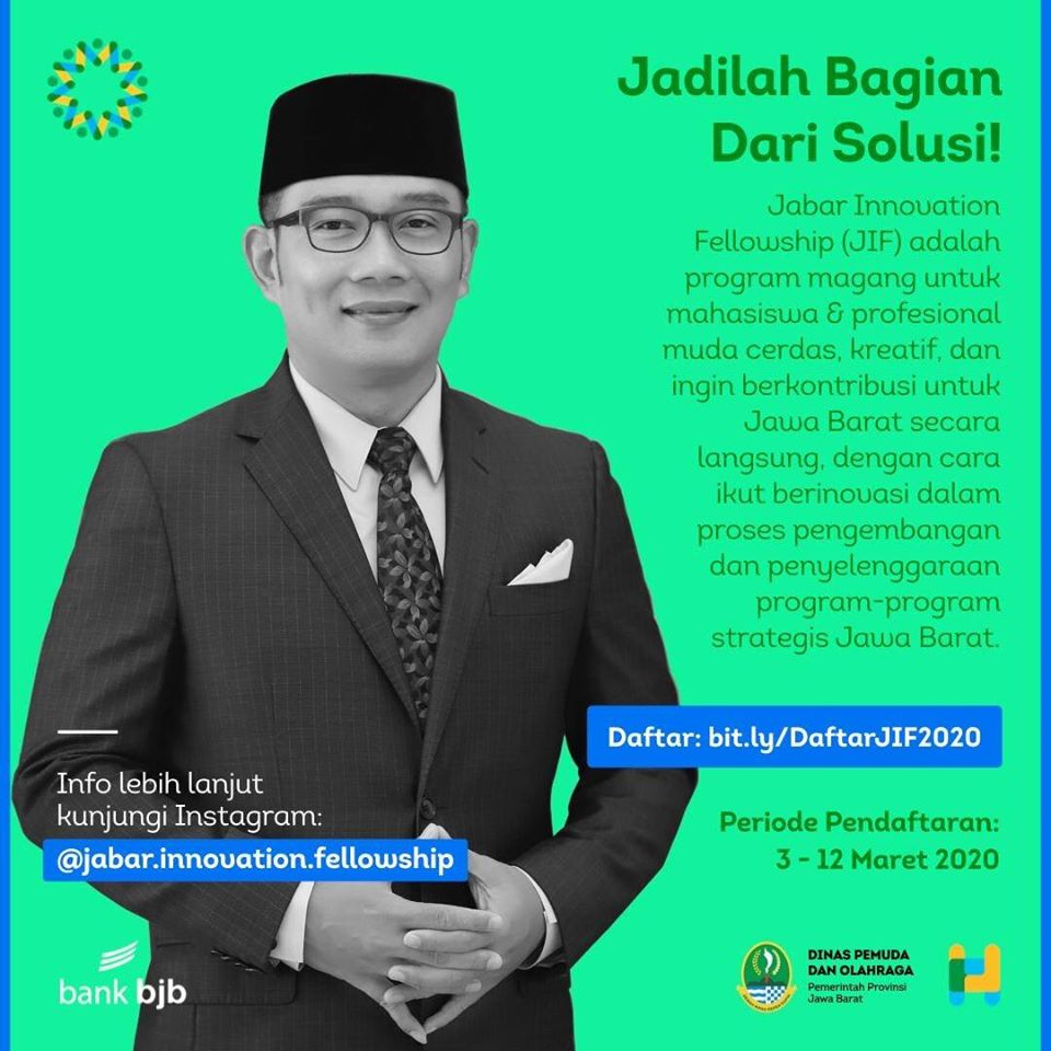 JABAR INNOVATION FELLOWSHIP (PROGRAM MAGANG MAHASISWA)