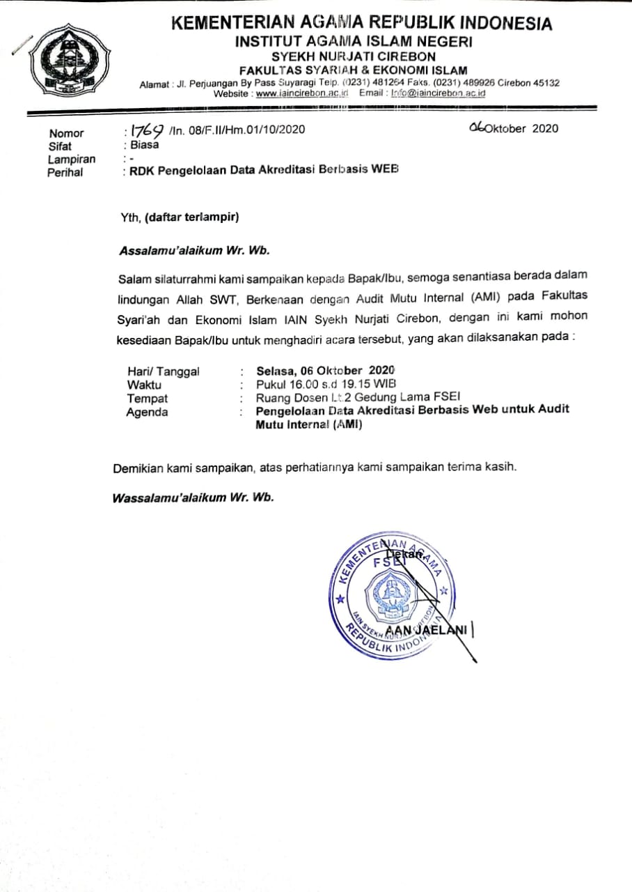 RAPAT PENGELOLAAN DATA AKREDITASI BERBASIS WEB UNTUK AMI