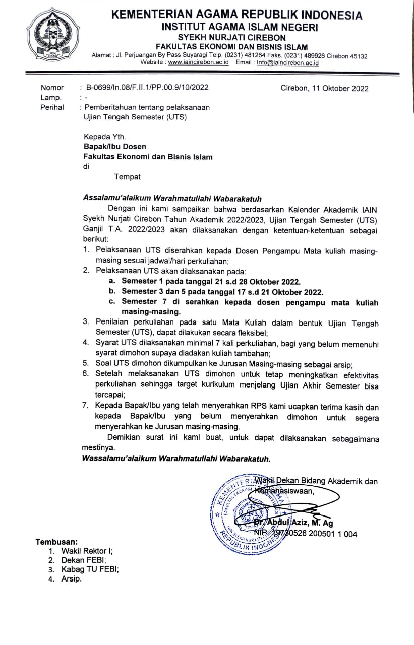 Ujian Tengah Semester 2022/2023